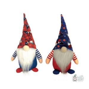 Gnome de jardin peluche, compagnon original pour le jardin ou la maison