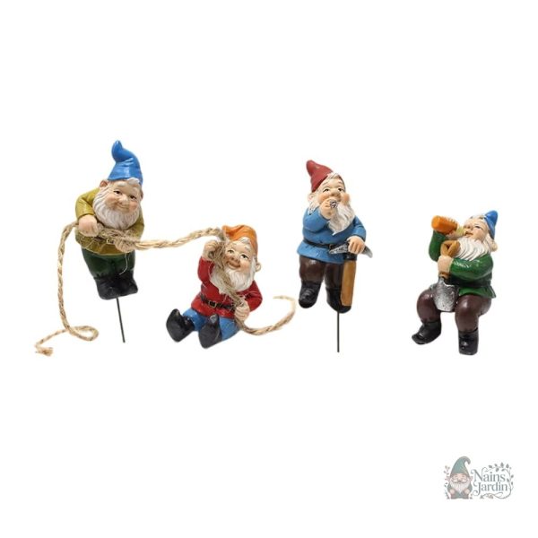 Figurine de nain de jardin pour embellir l'extérieur
