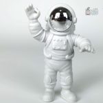 Statuette astronaute moderne pour décoration de jardin